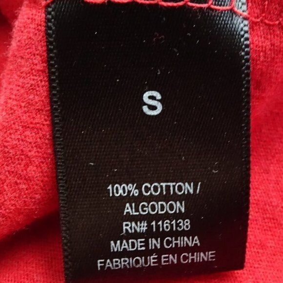 NCAA Ohio State Buckeyes Brutus Red L/S Shirt Size Small - Picture 4 of 6